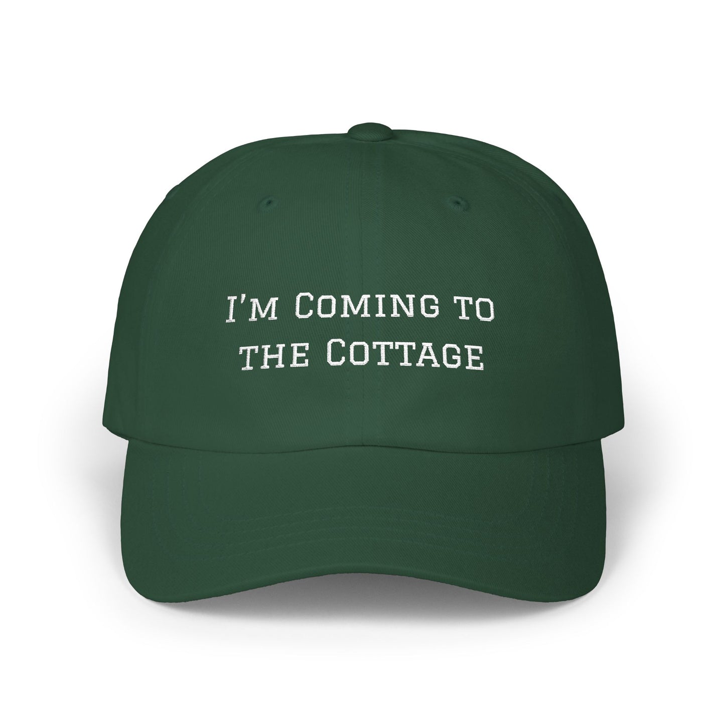 "I'm Coming to the Cottage" Cap