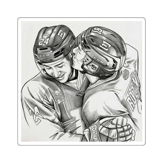 Hollanov Black & White Sticker