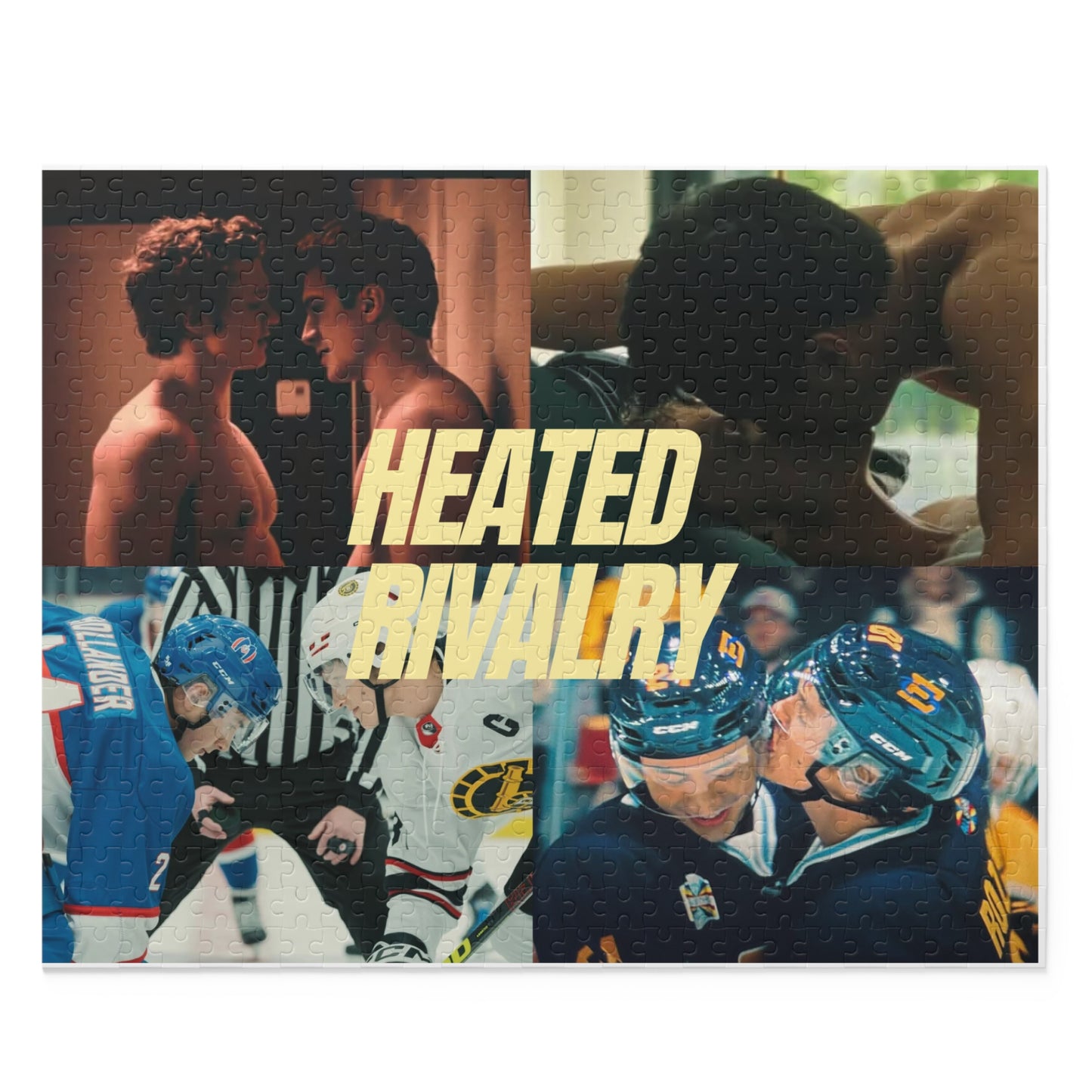 Heated Rivalry Collage 500-Piece Jigsaw Puzzle