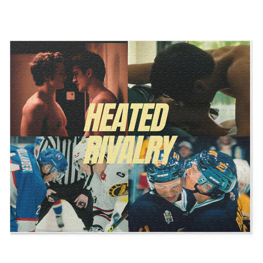 Heated Rivalry Collage 500-Piece Jigsaw Puzzle