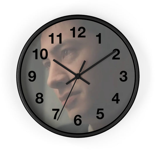 Shane's Smitten Wall Clock