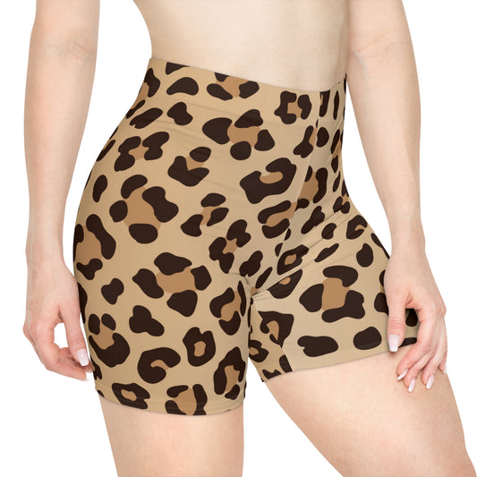 Land Leopard Made Her Purr Shorts