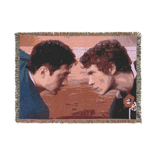 Hollanov Face-Off Woven Blanket