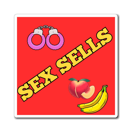 Retro Pop Art "Sex Sells" Magnet