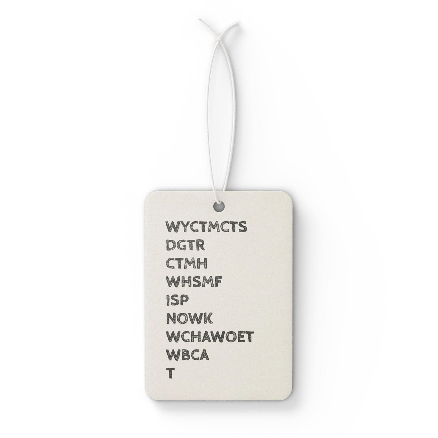 WYCTMCTS Car Air Freshener
