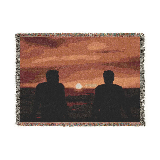 Hollanov Sunset Woven Blanket