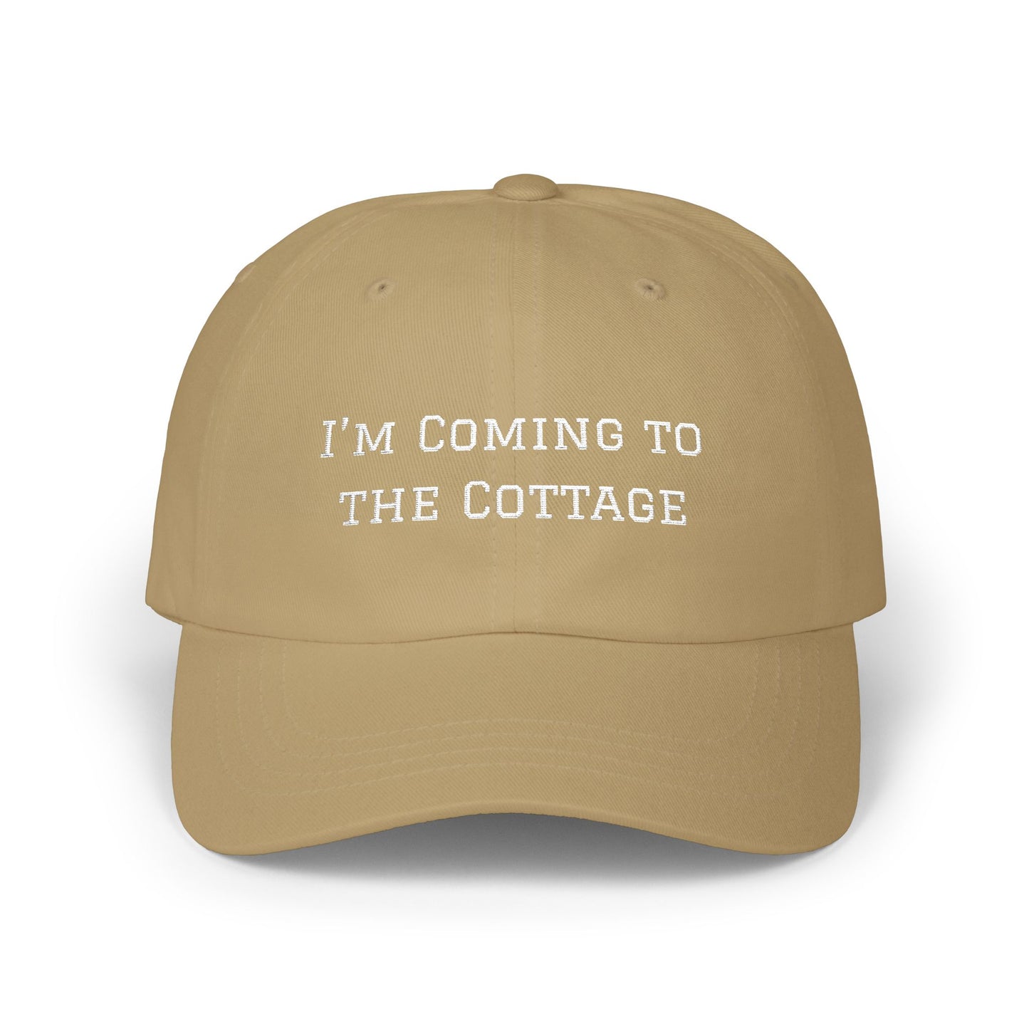"I'm Coming to the Cottage" Cap